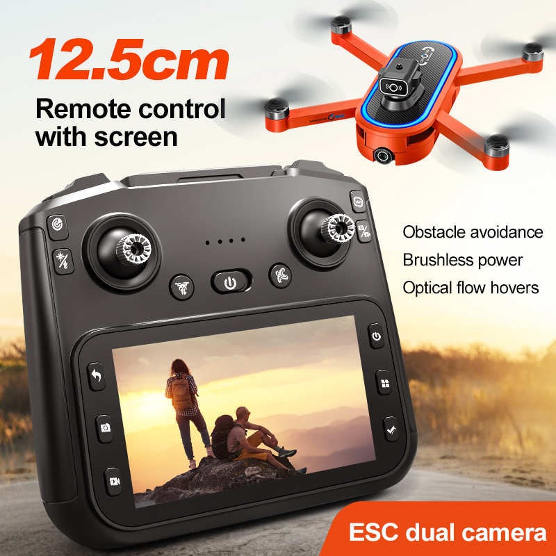 2025 S186 Drone profesional 4K - Drone Controller Screen reseña y precio