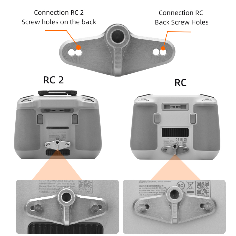 RC RC2 Control remoto soporte  - Dji Drone Mini 3 reseña y precio