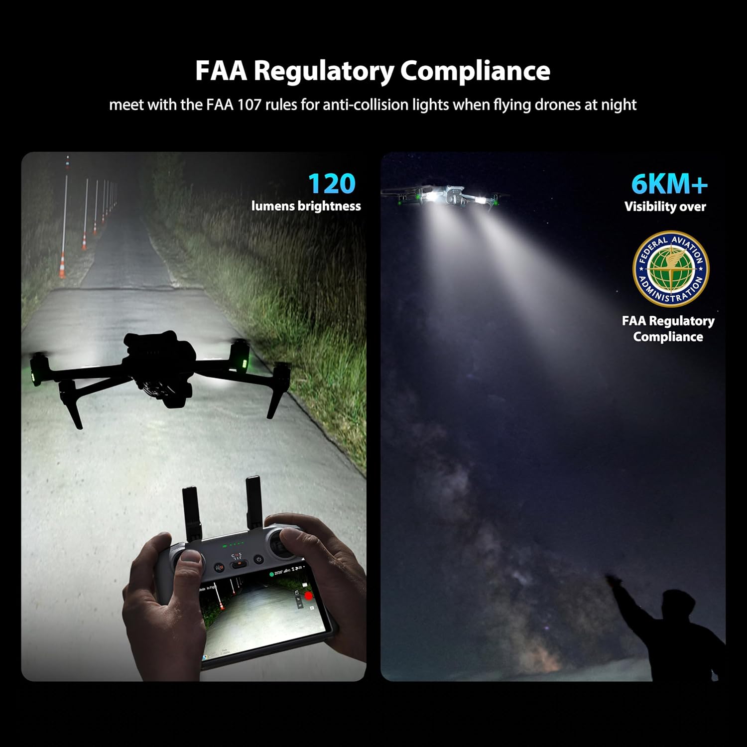 STARTRC Drone luz estroboscópi - Drone Strobe Light reseña y precio