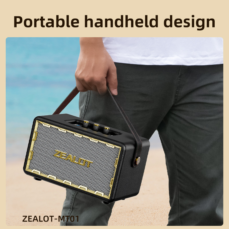 ZEALOT-MT01 Altavoz Bluetooth  - Holy Stone Drone Hs175 reseña y precio