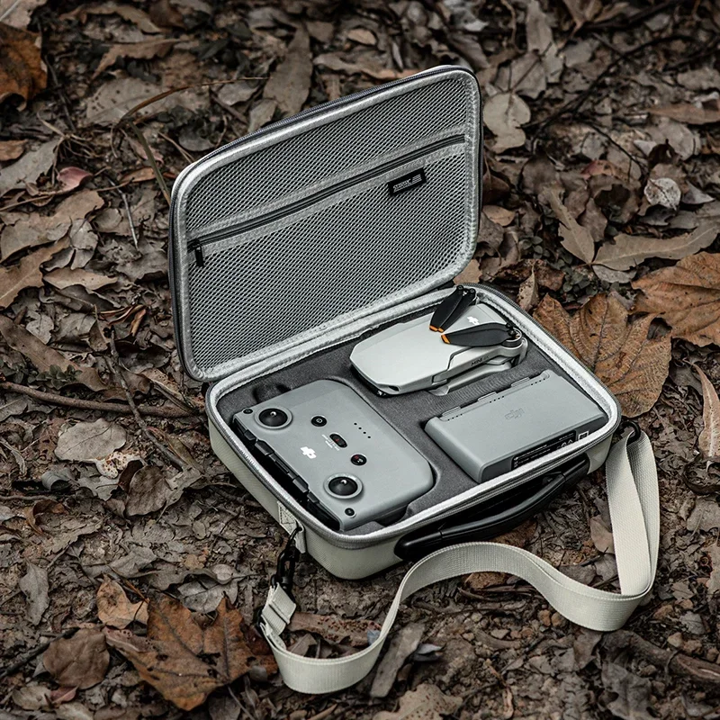 Mini 2 bolso de hombro PU Estu - Drone Carrying Case reseña y precio