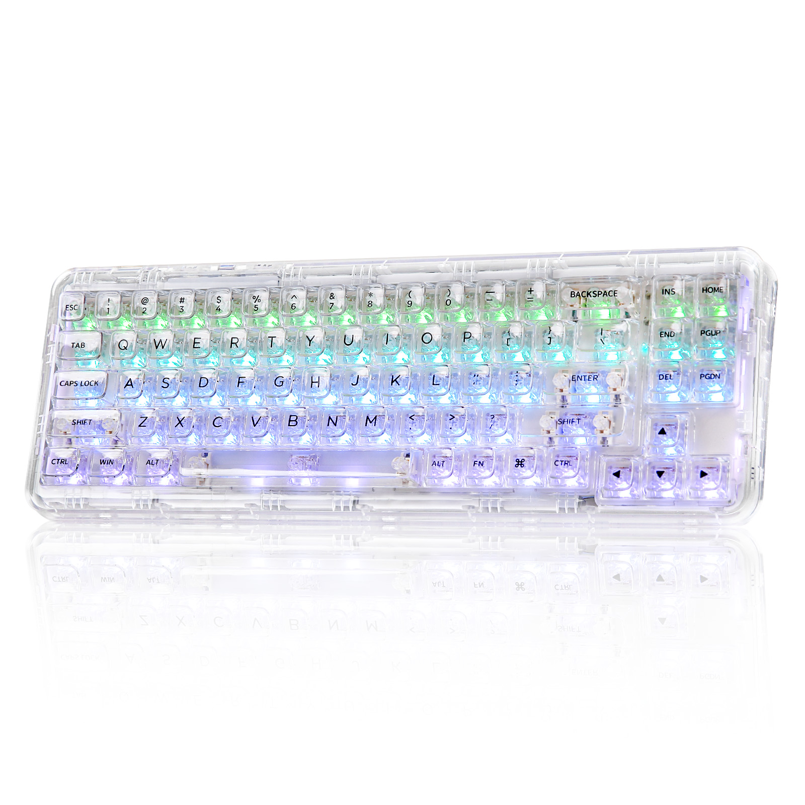 YUNZII-Teclado mecánico X71 pa - Holy Stone Drone Hs175 reseña y precio