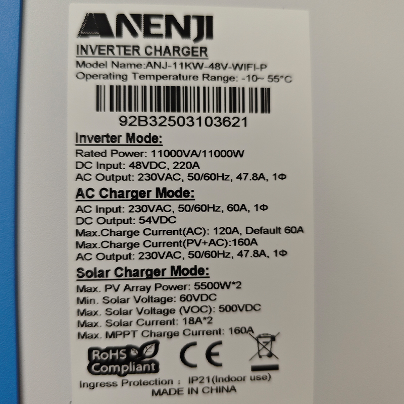 Inversor Solar Híbrido ANENJI  - Drone Solar Charger reseña y precio