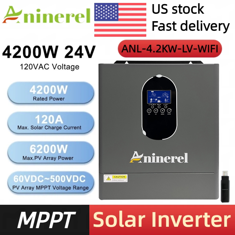Inversor solar híbrido Aninere - Drone Solar Charger reseña y precio